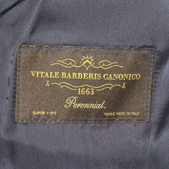 Suitsupply Men's Gray Sienna Blazer Vitale Barberis Canonico Super 110s 44R - Picture 4 of 12